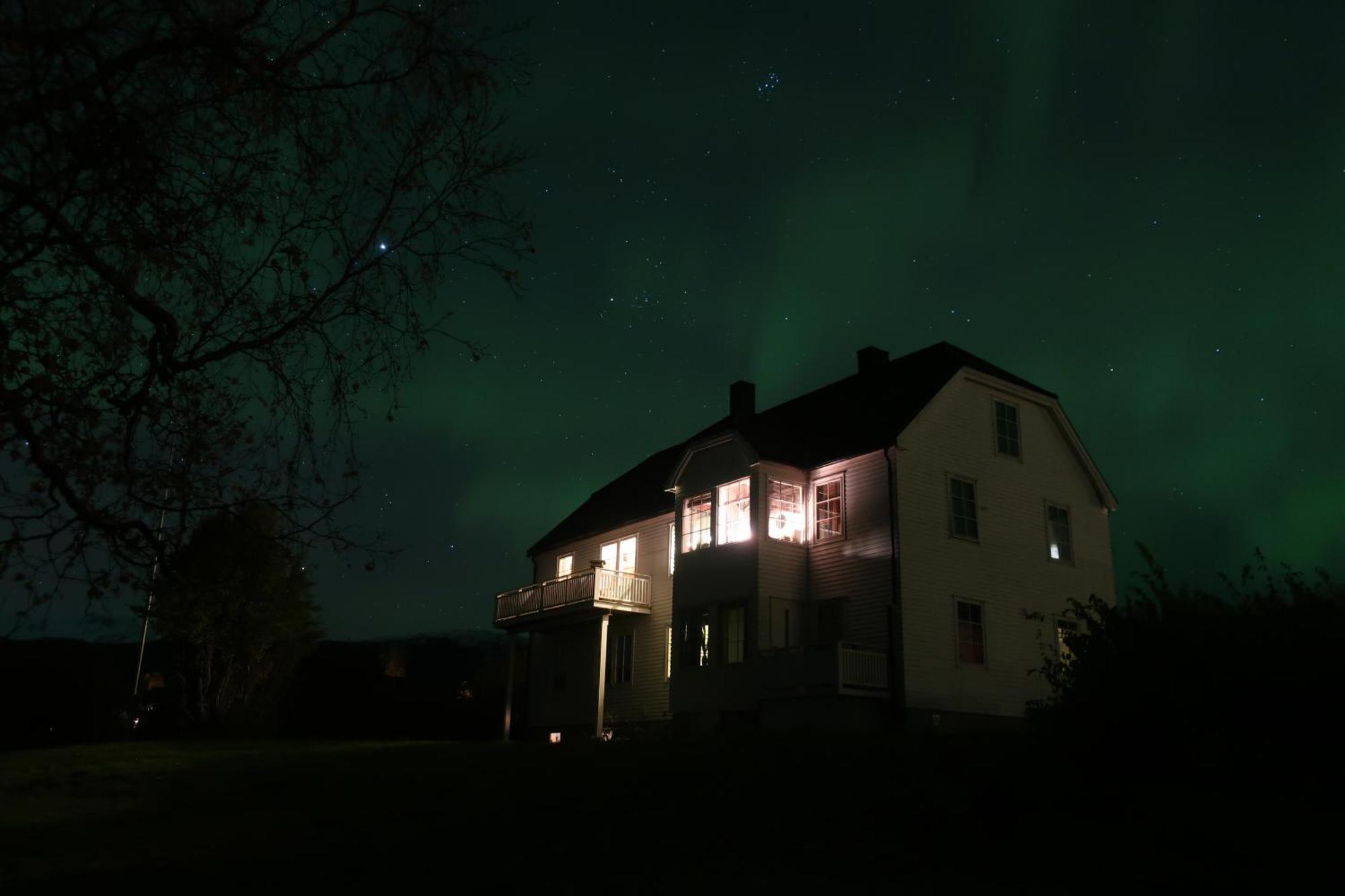 Farmroom With Sauna And Aurora Narvik Bagian luar foto